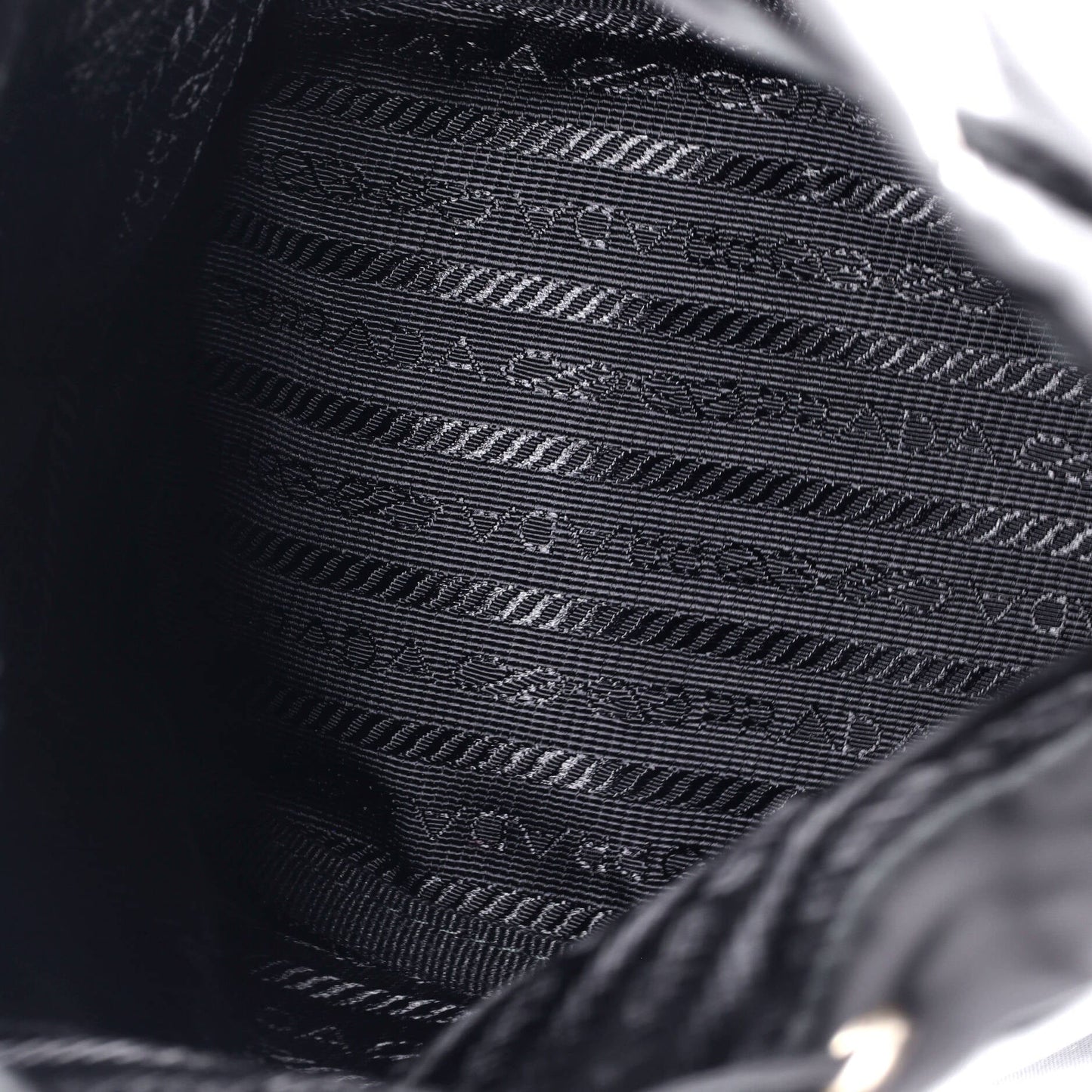 プラダ ドローストリング リストレット バケットバッグ テスート スモール