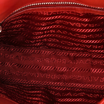 プラダ チェーンフラップショルダーバッグ ナッパゴーフル スモール