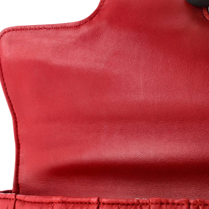 プラダ チェーンフラップショルダーバッグ ナッパゴーフル スモール