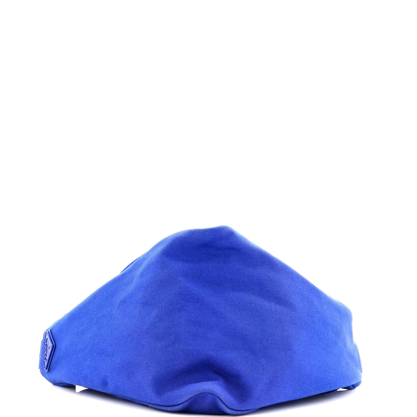 プラダ トライアングルロゴ ジップ クロスボディバッグ エンボス加工 キャンバス ラージ