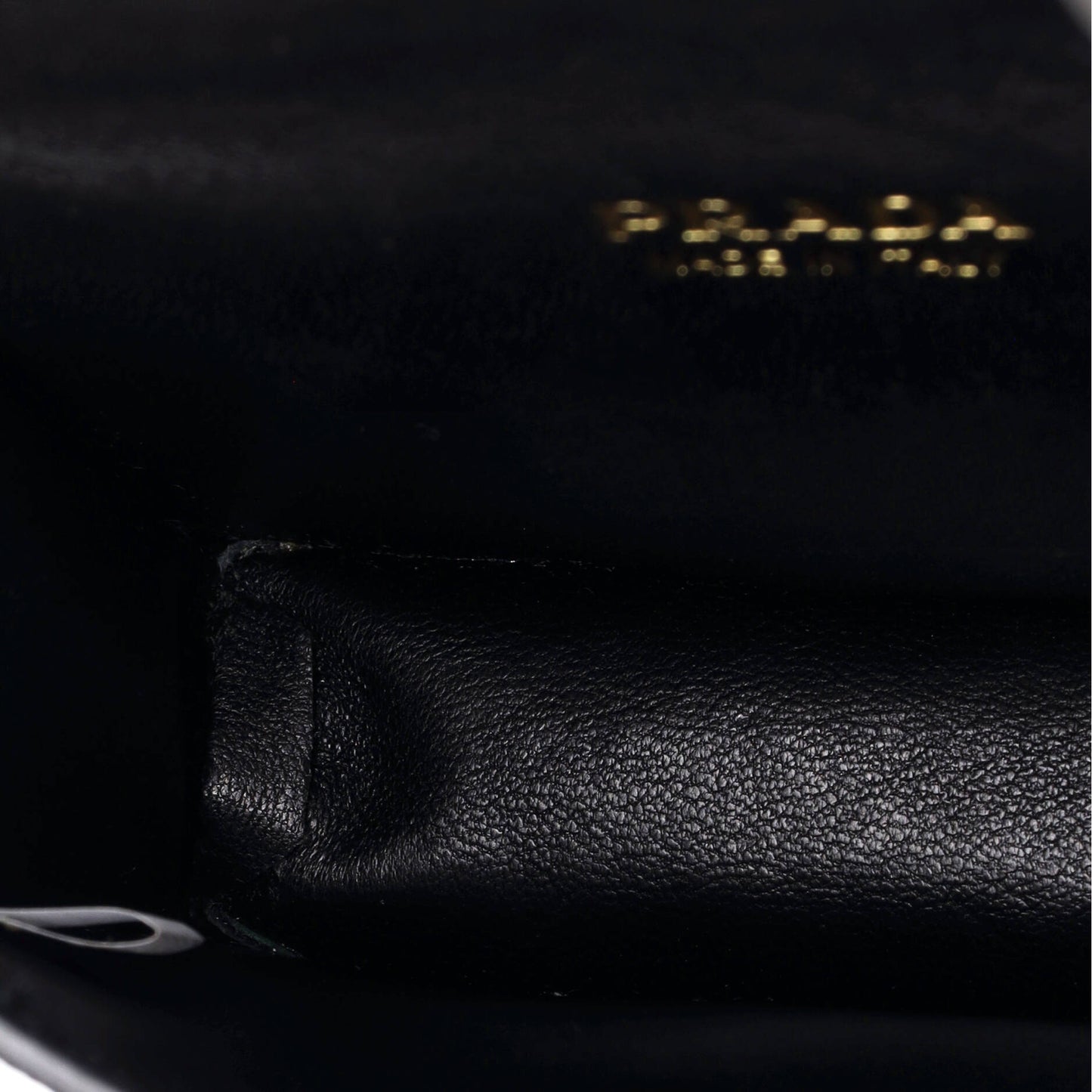 プラダ カイエ クロスボディバッグ 装飾レザー マイクロ