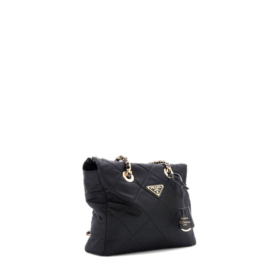 Prada Re-Edition 1995 Chain Tote Quilted Re-Nylon Small