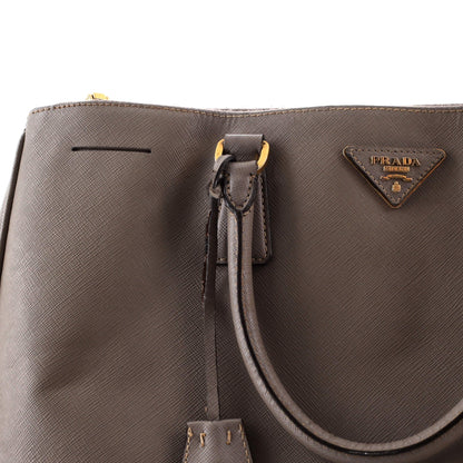 プラダ ダブルジップ リュクス トートバッグ サフィアーノレザー XL