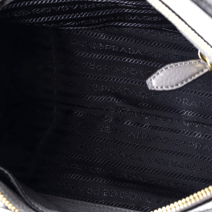 プラダ デュアル ストラップ ジップ トート ヴィッテロ ダイノ スモール