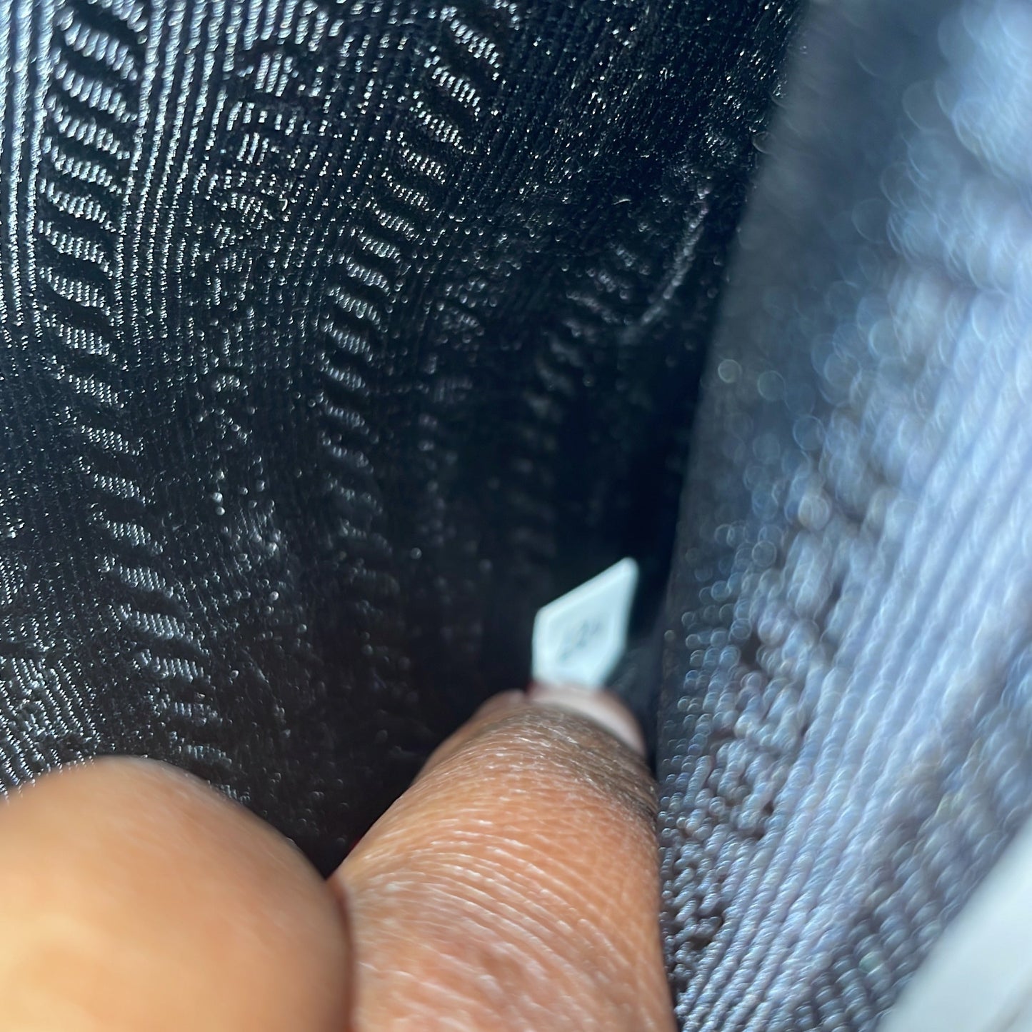 プラダ エンベロープ フラップ チェーン ショルダーバッグ サフィアーノレザー スモール