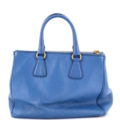 プラダ ダブル ジップ コンバーチブル トート ヴィッテロ ダイノ L