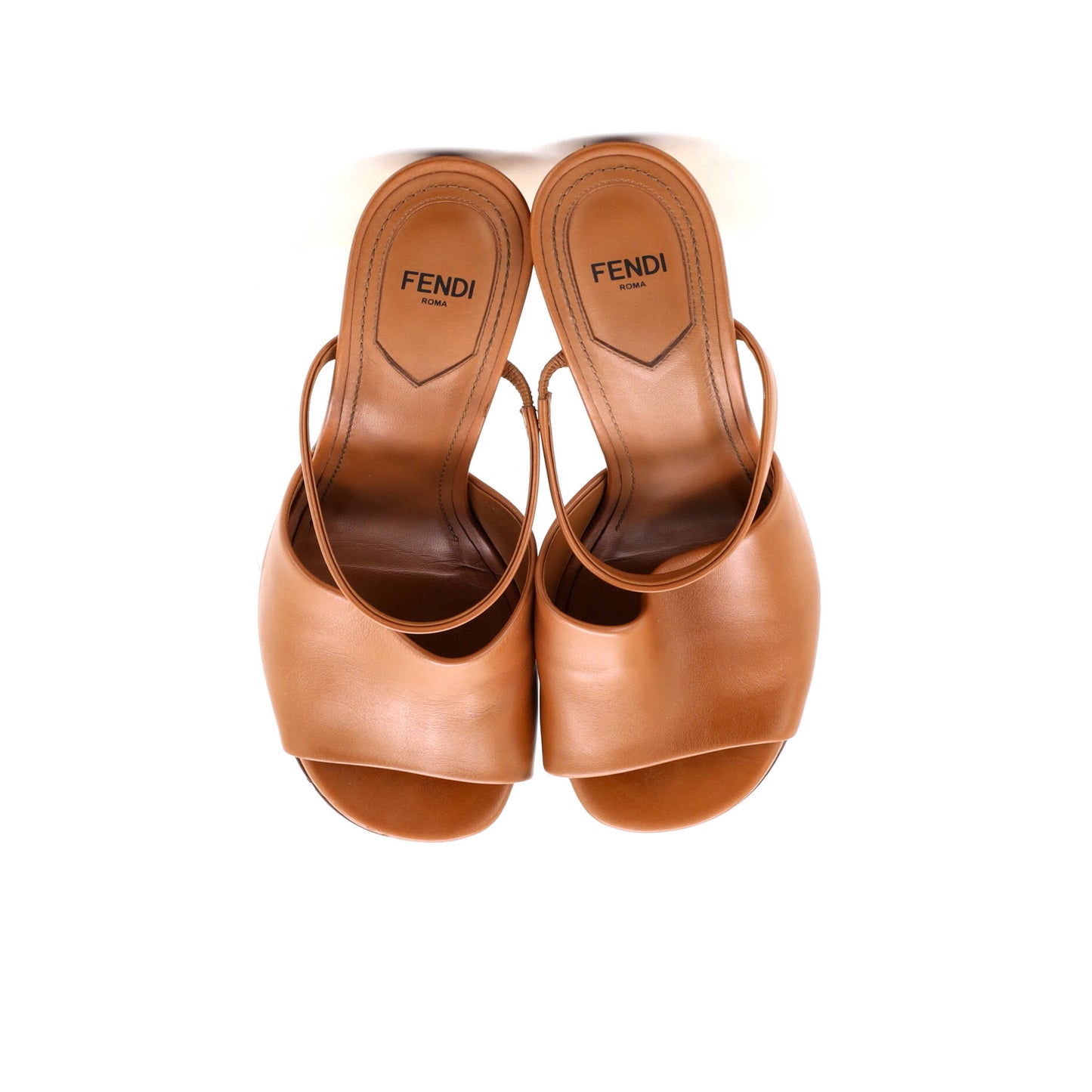 フェンディ レディース ファーストヒール サンダル レザー