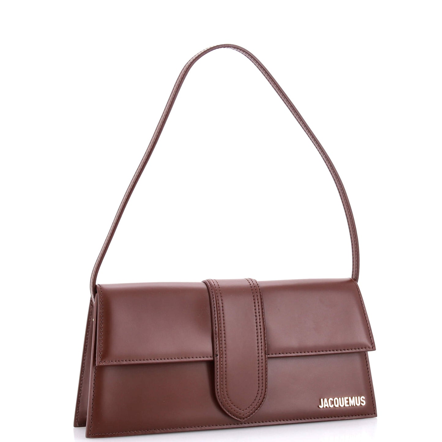 Jacquemus Le Bambino トップハンドル フラップ バッグ レザー ロング