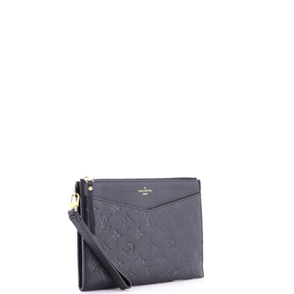 ルイ・モノグラム ポシェットメラニー モノグラムアンプラント レザー MM