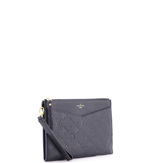 ルイ・ヴィトン ポシェット メラニー モノグラム アンプラント レザー MM