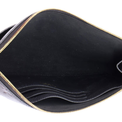 ルイ・モノグラム ポシェットメラニー モノグラムアンプラント レザー MM