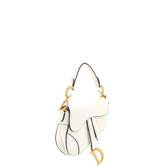 クリスチャン・ディオール サドル ハンドバッグ レザー ミニ