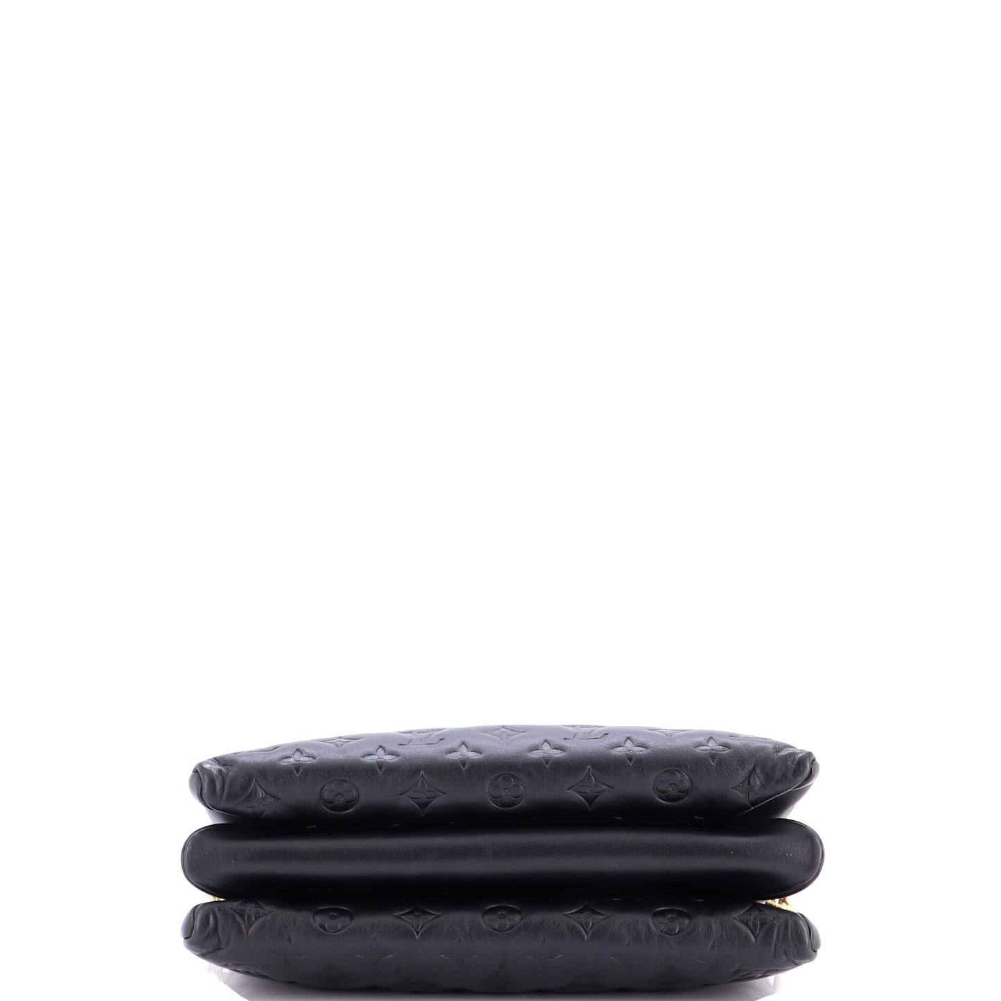 ルイ・ヴィトン クッションバッグ モノグラム エンボス加工 ラムスキン MM