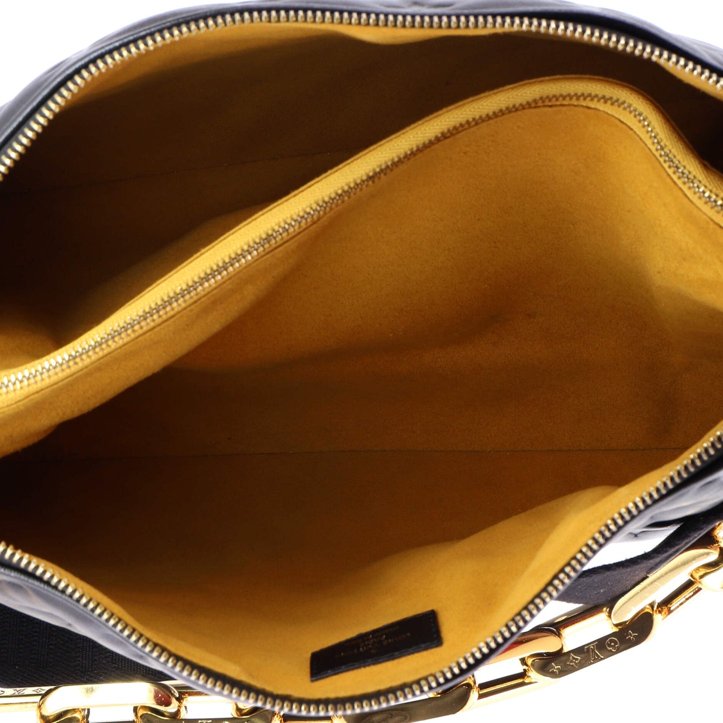 ルイ・ヴィトン クッションバッグ モノグラム エンボス加工 ラムスキン MM