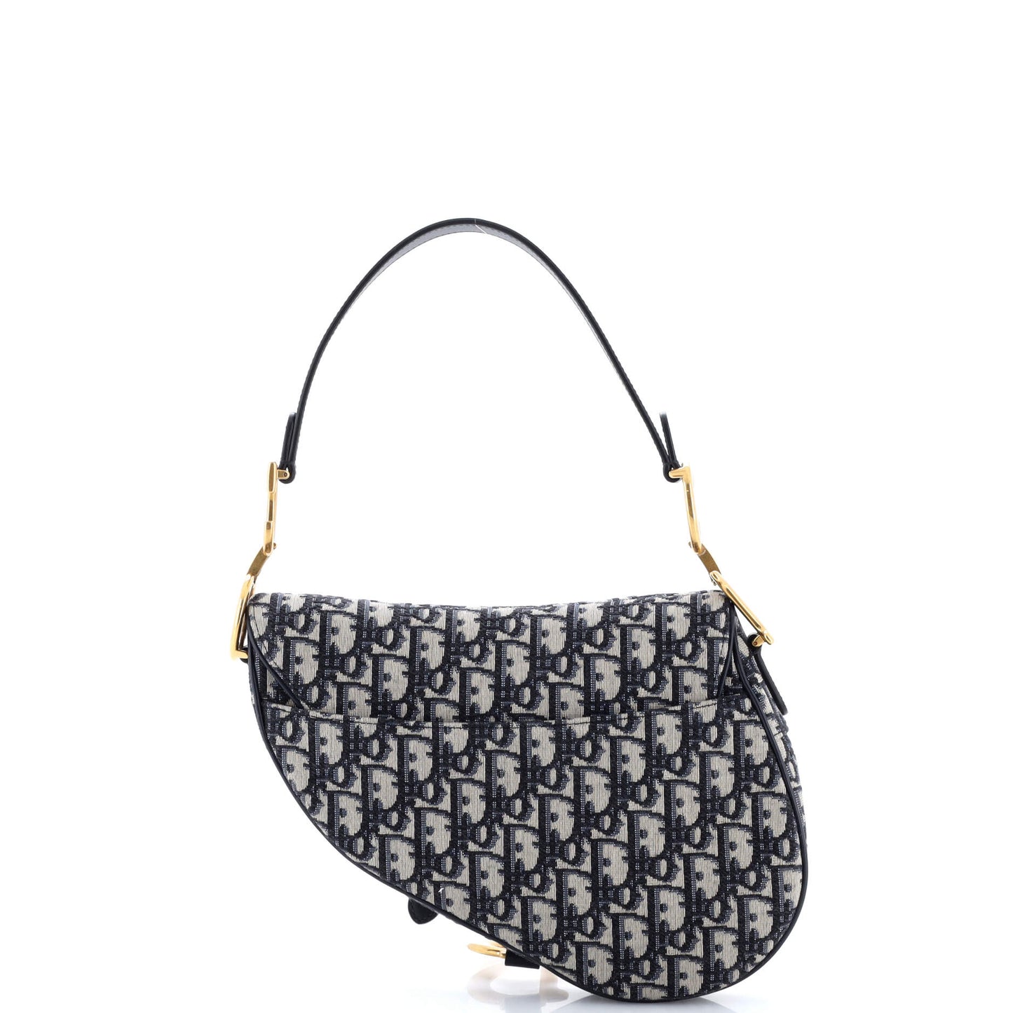 クリスチャン・ディオール サドルハンドバッグ オブリークキャンバス ミディアム