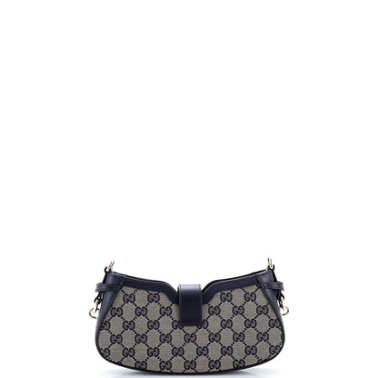 グッチ ムーンサイドショルダーバッグ GGキャンバス ミニ