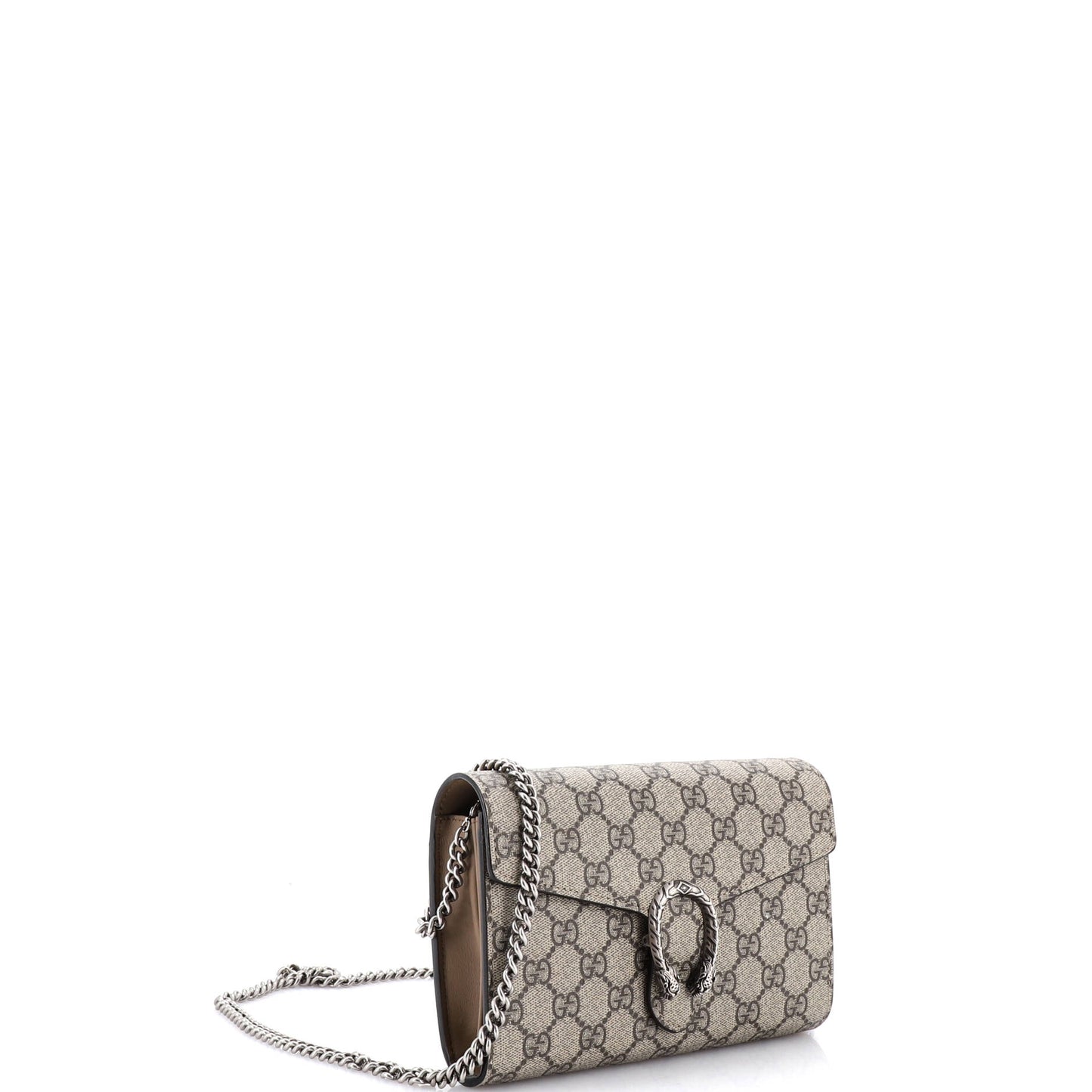 グッチ ディオニュソス チェーンウォレット GGコーティングキャンバス スモール