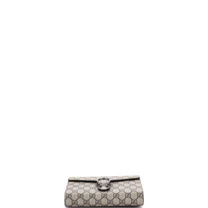 グッチ ディオニュソス チェーンウォレット GGコーティングキャンバス スモール