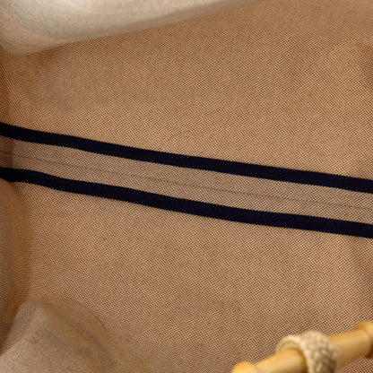 エルメス ラ・プラージュ ビーチ トートバッグ プリントキャンバス