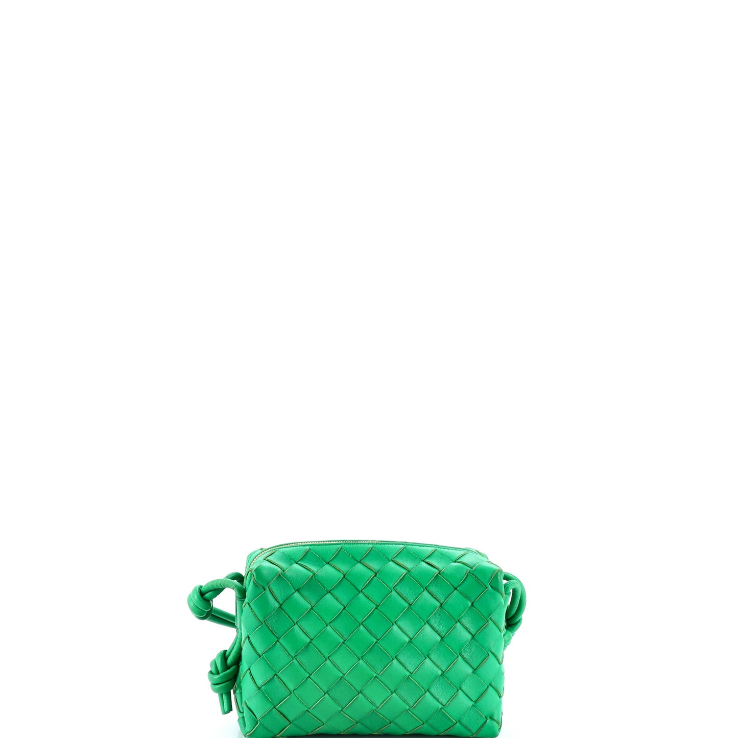 ボッテガヴェネタ ループクロスボディバッグ イントレチャート ナッパ ミニ