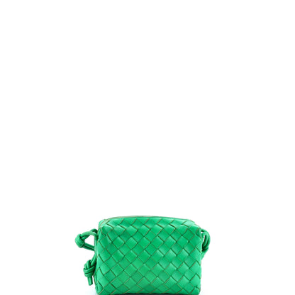 ボッテガヴェネタ ループクロスボディバッグ イントレチャート ナッパ ミニ