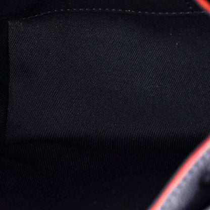 ルイ・ホワイト ホワイト ハンドバッグ モノグラム アンプラント レザー BB