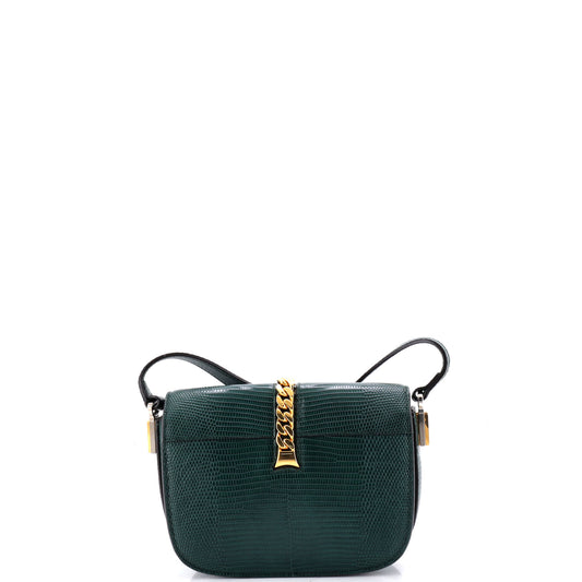 グッチ シルヴィ 1969 ショルダーバッグ リザード ミニ