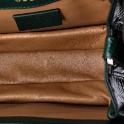 グッチ シルヴィ 1969 ショルダーバッグ リザード ミニ