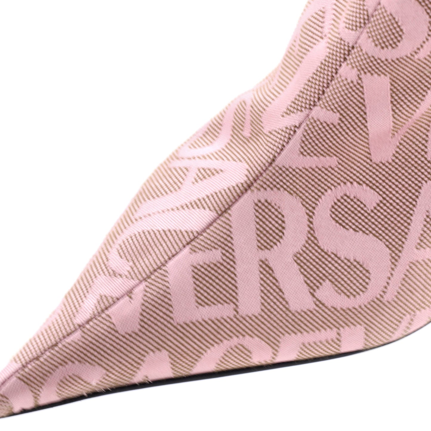 ヴェルサーチレディースロゴ ニーハイブーツ プリントキャンバス