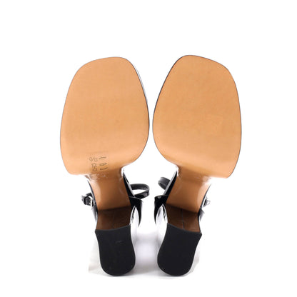 ルイ・レディース フェイム プラットフォーム サンダル パテント