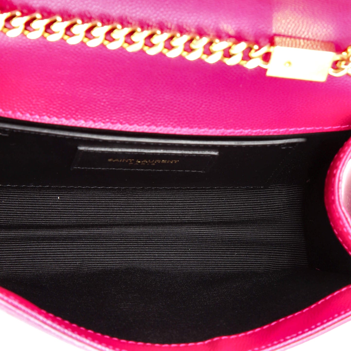 サンローラン クラシックモノグラムクロスボディバッグ グレイニーレザー スモール