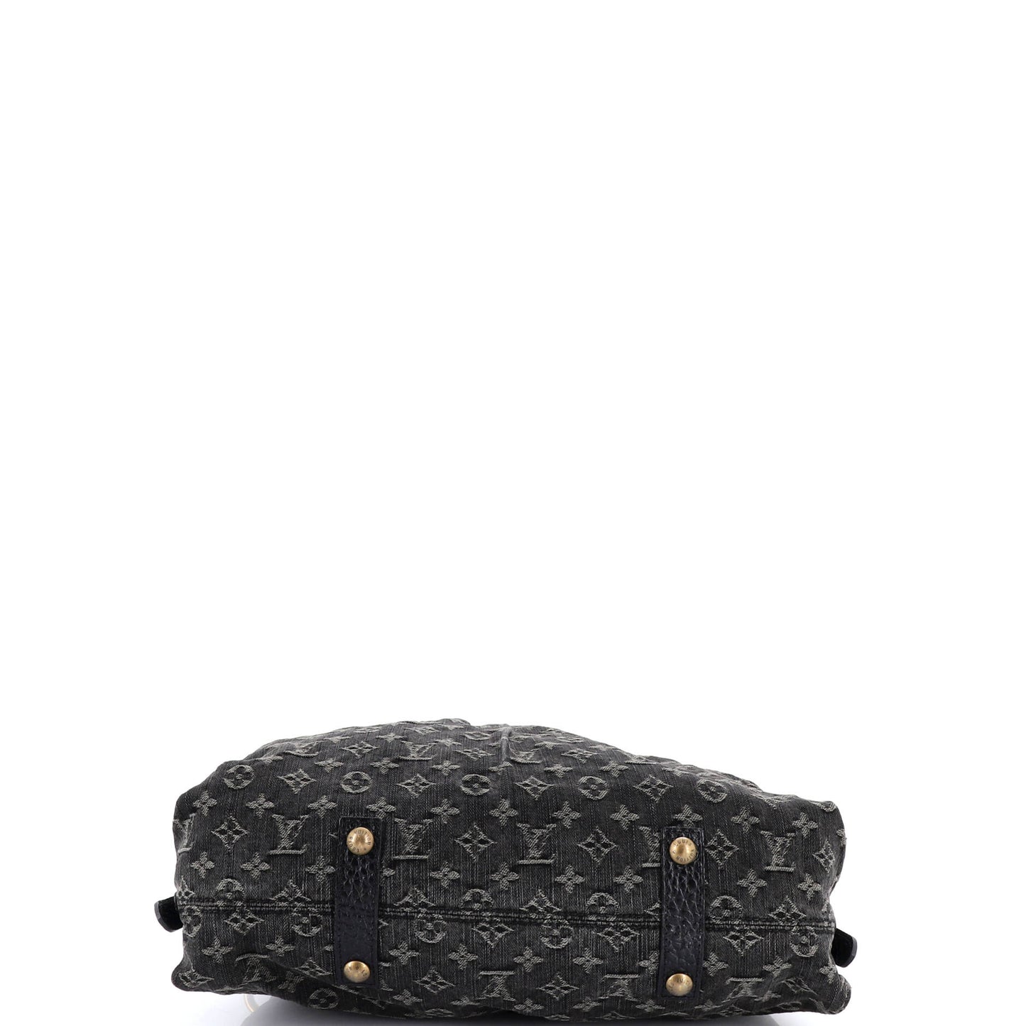 ルイ・フラッグ ネオ・キャビー ハンドバッグ デニム GM