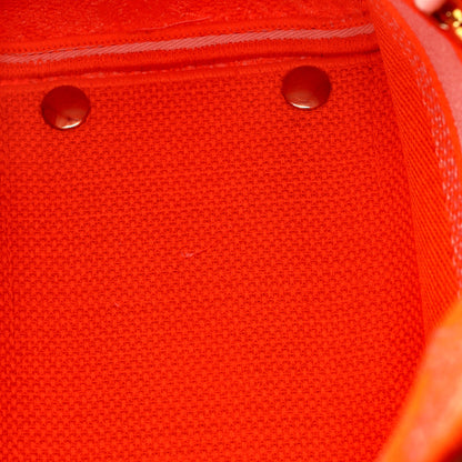 Christian Dior トワル ドゥ ジュイ レディ D-Lite バッグ 刺繍入りキャンバス