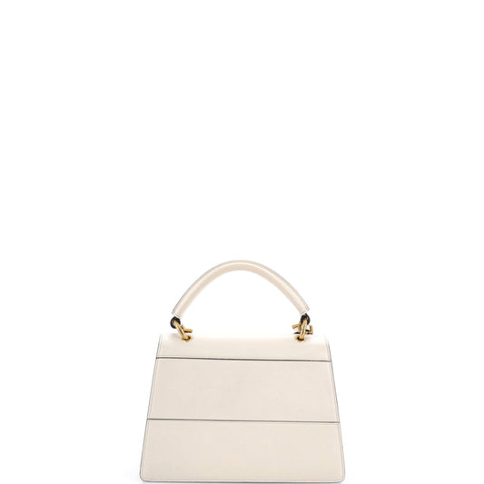 グッチ クイーン マーガレット トップハンドルバッグ レザー スモール