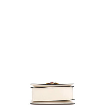 グッチ クイーン マーガレット トップハンドルバッグ レザー スモール