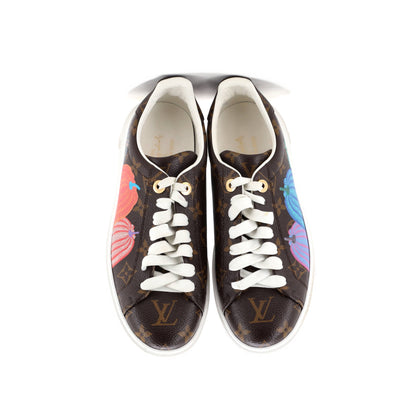ルイ・ヴィトン レディース タイムアウトスニーカー 草間彌生 パンプキンズ モノグラムキャンバス
