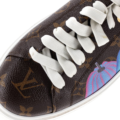 ルイ・ヴィトン レディース タイムアウトスニーカー 草間彌生 パンプキンズ モノグラムキャンバス