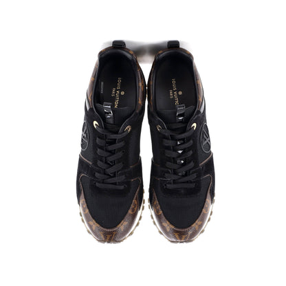 ルイ・ヴィトン レディース マラソンアウェイ メッシュ モノグラムキャンバス＆スエード