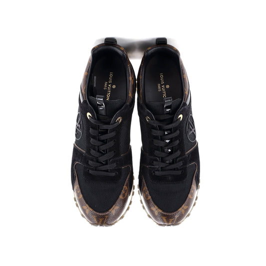 ルイ・ヴィトン レディース マラソンアウェイ メッシュ モノグラムキャンバス＆スエード