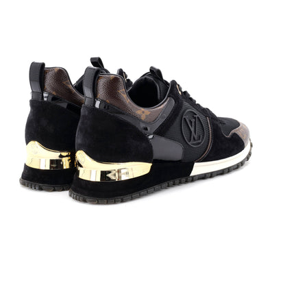 ルイ・ヴィトン レディース マラソンアウェイ メッシュ モノグラムキャンバス＆スエード