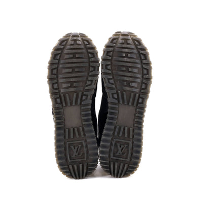 ルイ・ヴィトン レディース マラソンアウェイ メッシュ モノグラムキャンバス＆スエード