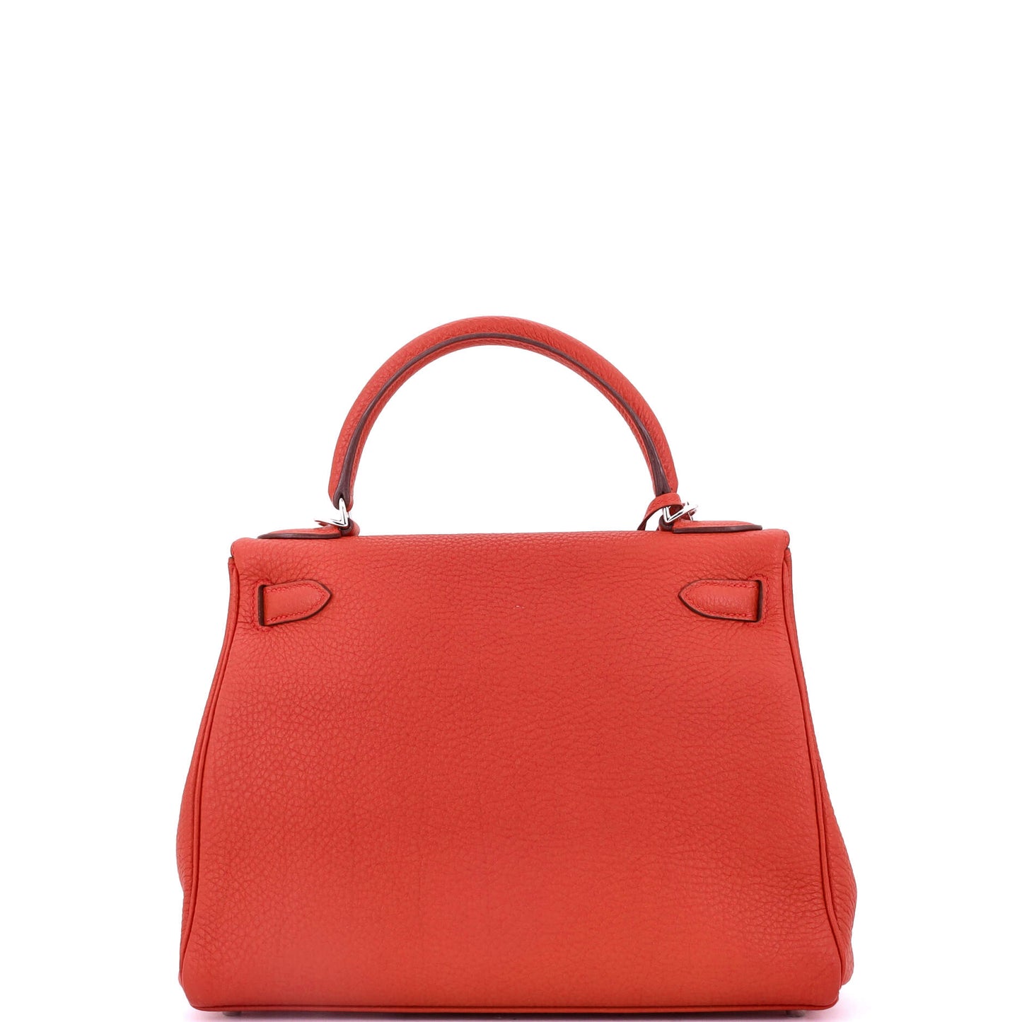 エルメス ケリー ハンドバッグ レッド トゴ パラジウム金具 28