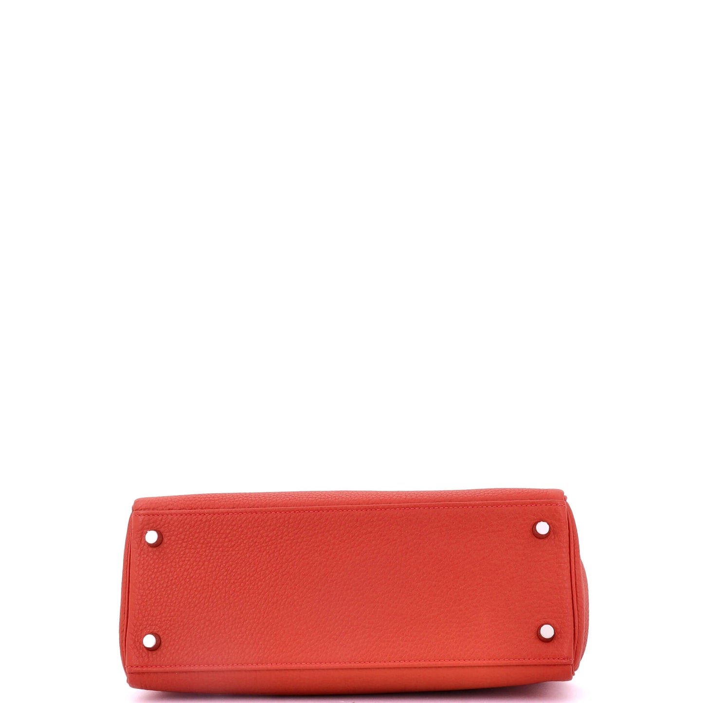 エルメス ケリー ハンドバッグ レッド トゴ パラジウム金具 28