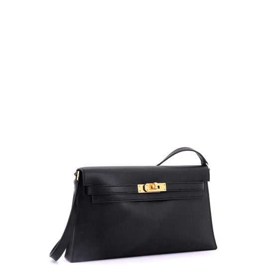 エルメス ケリーエラン ショルダーバッグ シェーブル チャムキラ