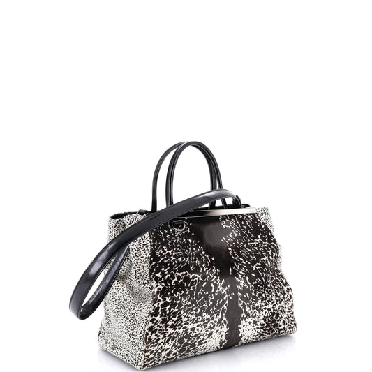 フェンディ 2Jours バッグ カーフヘア ミディアム