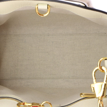 グッチ インターロッキングGパッチ トートバッグ プリント GGコーティングキャンバス スモール