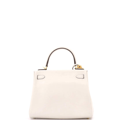 エルメス ケリー ハンドバッグ ライトスイフト ゴールド金具 25