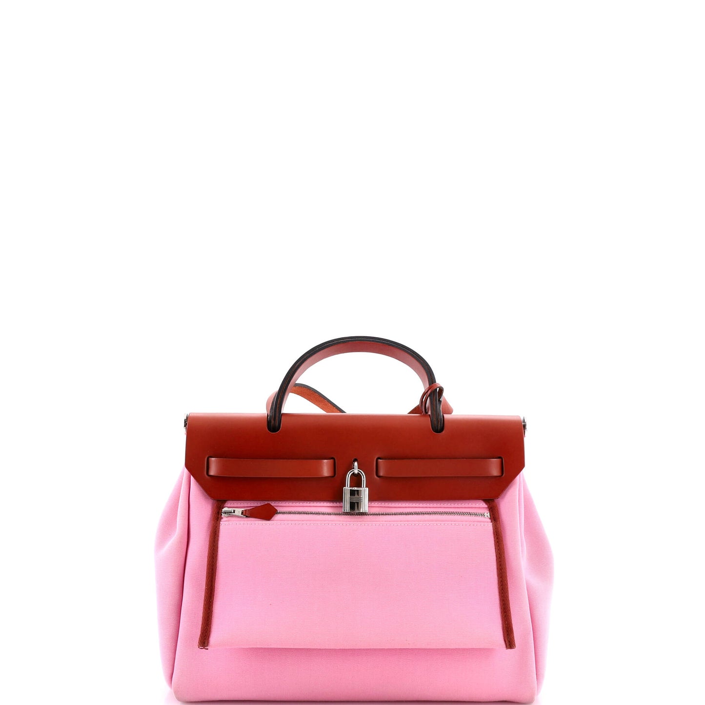 エルメス エルバッグ ジップレザー＆トワル 31