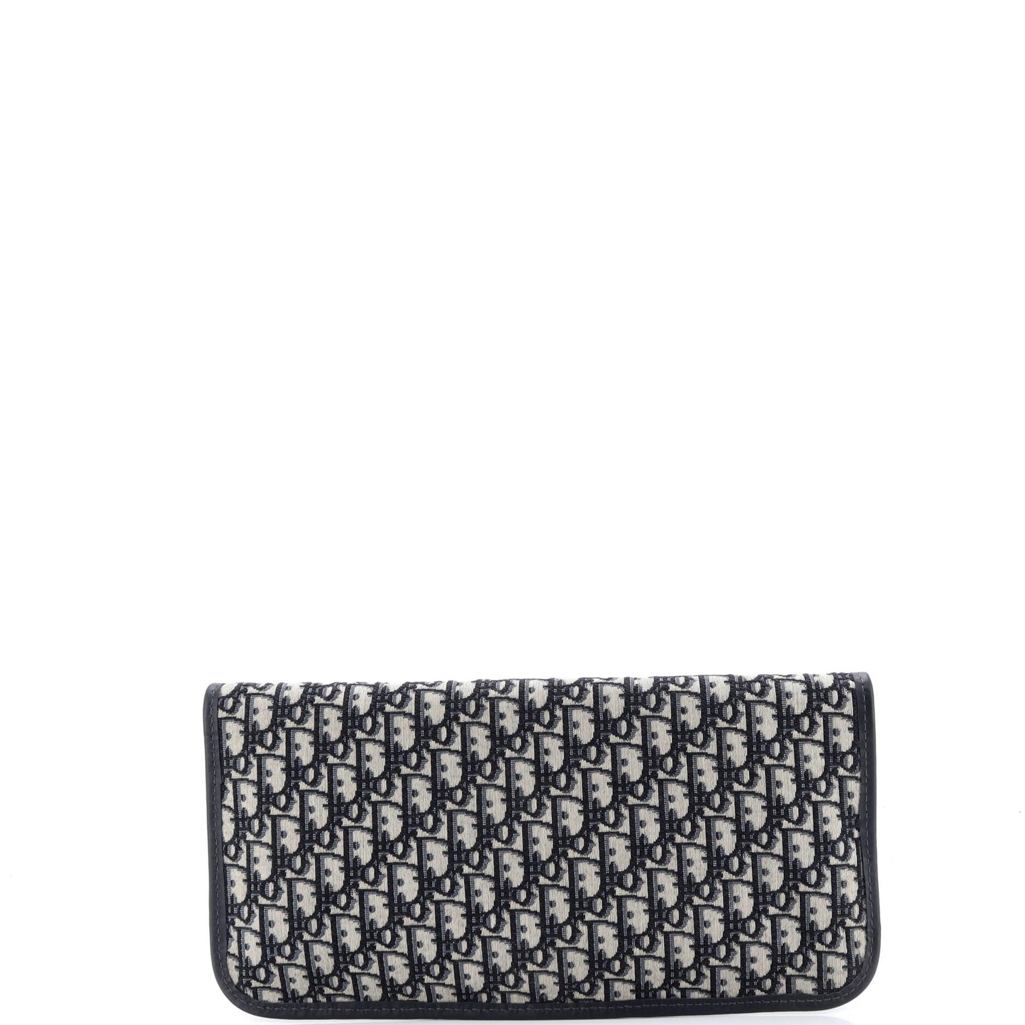 クリスチャン・ディオール フォールドオーバー クラッチ オブリーク キャンバス