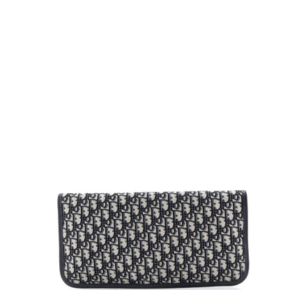 クリスチャン・ディオール フォールドオーバー クラッチ オブリーク キャンバス